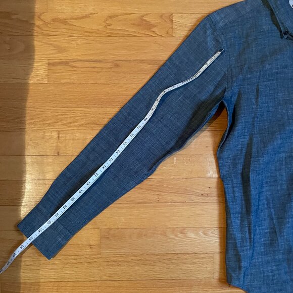 Naked & Famous Lightweight Chambray Shirt – Size Small (EUC) - Picture 5 of 6